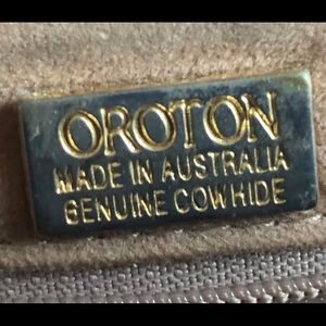 Australian leather OROTON handbag original bag&tag